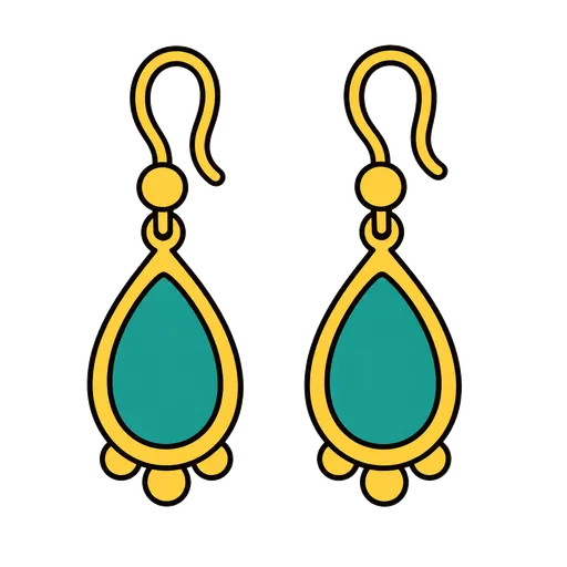 Pictogramme CAA : boucles d'oreilles
